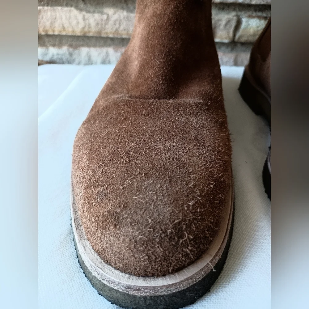 New Republic Brown Suede Men's Boots_9.5